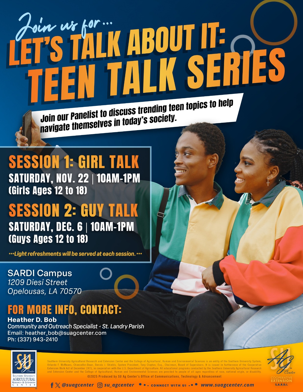 Let’s Talk About It: Teen Talk Series